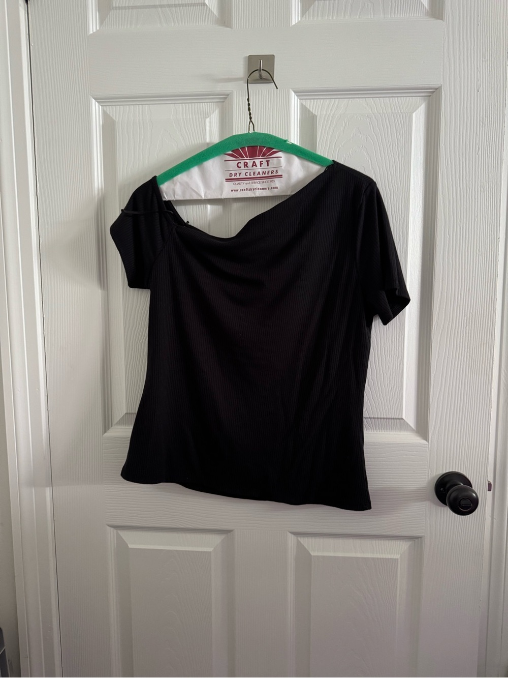 One Shoulder Knit Top